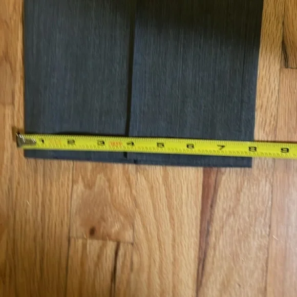 NWT - JB Britches Wool Blend Dress Pants Mens Grey Straight Slacks - Picture 14 of 16